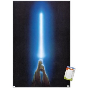 Trends International Star Wars: Original Trilogy - Blue Lightsaber Unframed Wall Poster Prints - 1 of 4