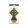 Slickblue Irish Holy Water Font, Bronze Plated with Celtic Symbols, Wall Decor Accent, 6.1"x3.54" - 3 of 3