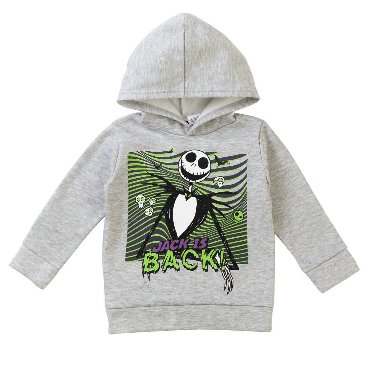 Disney Nightmare Before Christmas Toddler Boys' Fleece 2-Piece Hoodie and Joggers Set - thumbnail 2