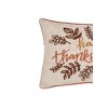 C&F Home 14" x 22" Happy Thanksgiving Polyester Accent Throw Pillow - 2 of 4