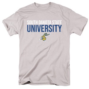 Men's South Dakota State University Official Stacked T-Shirt - 1 of 4