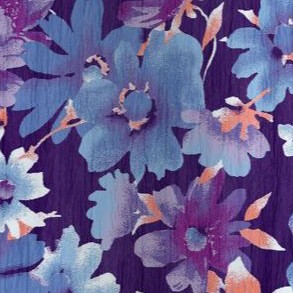 radiant purple floral