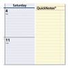 QuickNotes Desk Pad, 22 x 17, White/Blue/Yellow Sheets, Black Binding, Clear Corners, 13-Month: Jan 2025 to Jan 2026 - 3 of 4