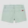 Levi's® Girls' Front Pocket Shorts - Light Green - 2 of 4