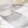 Pure Collection by Ross-Simons 0.20 ct. t.w. Diamond Station Necklace in 14kt Yellow Gold - 3 of 4
