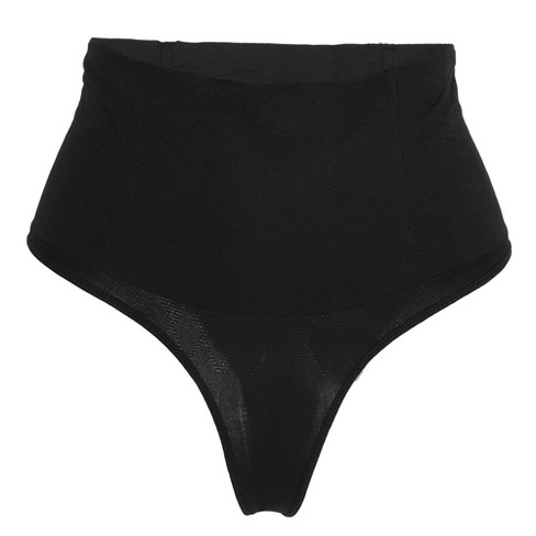Unique Bargains Women Slimming Body Shaping Tummy Control Shapewear Control  Panties Underwear 1 Pcs Black 2XL
