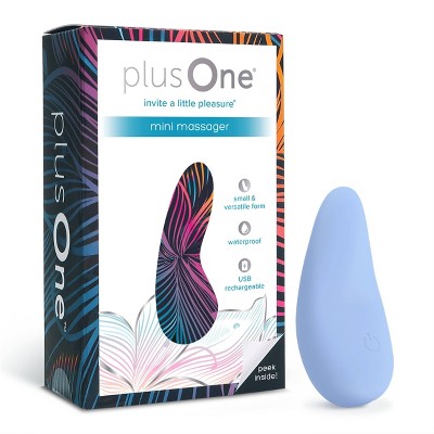 Plusone Waterproof And Rechargeable Mini Vibrator Target