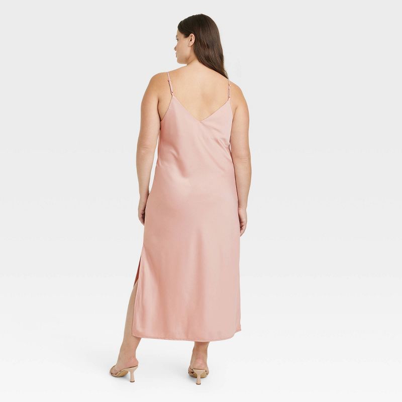 Women's Midi Slip Dress - A New Day™, 3 of 12