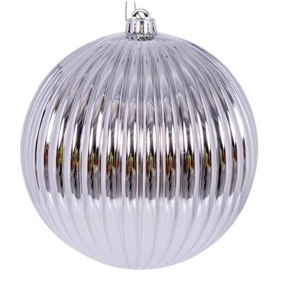 Vickerman Lined Ball Ornament