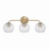 Capital Lighting Dolan 3 - Light Vanity in  Matte Brass - 2 of 4