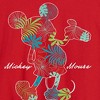 Men's - Disney - Mickey Mouse Tropical Silhouette Long Sleeve Graphic T-Shirt - 2 of 3