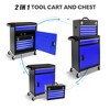 Gulches 2-in-1 Rolling Tool Chest with 5 Drawers, Detachable Tool Box, Secure Locking System, Lockable Wheels, Heavy-Duty Steel - 3 of 4