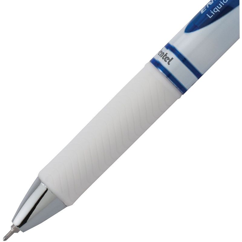 Pentel EnerGel Pearl Gel Pens Blue Ink Dozen BLN77PW-C, 3 of 6