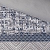 Gulches 7 Piece Cal King Jacquard Comforter Set Navy - 4 of 4