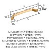 Amerock Bellamy Pull for Cabinets, Drawers, and Furniture - 4 of 4