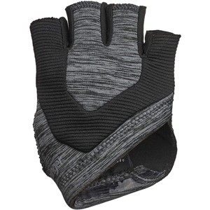 Harbinger Women's Palm Guard Weight Lifting Gloves - Black/Gray Heather - 1 of 2