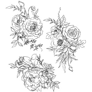 Tim Holtz Cling Stamps 7"X8.5" - 1 of 2