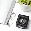 Personalization Mall Vegan Leather 2 Slot Watch Box - 4 of 4