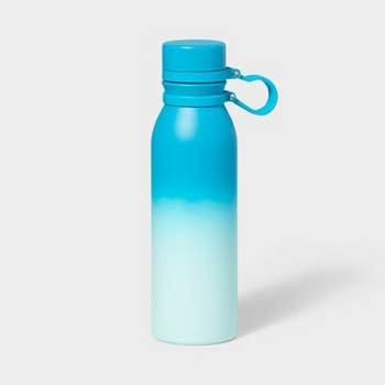 20oz Stainless Steel Water Bottle Blue Ombre - Sun Squad™