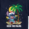 Men's - Lilo and Stitch - Deck the Palms Christmas Short Sleeve Graphic T-Shirt - 2 of 4