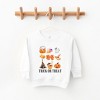 The Juniper Shop Trick Or Treat Chart Toddler Graphic Sweatshirt - 2 of 3