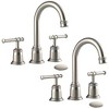 Classical Bathroom Faucets for Sink 3 Holes - 4 of 4