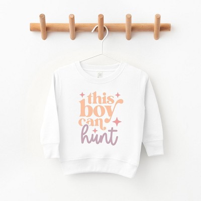 The Juniper Shop This Boy Can Hunt Toddler Graphic Sweatshirt