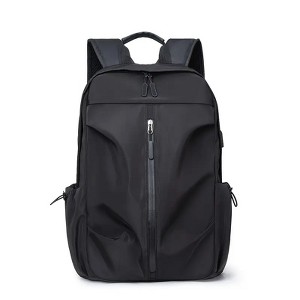 MaseiKar PU Backpack Fashion Large Capacity Men's Casual Backpack Commuter Trend Backpack Student School Bag - 1 of 4