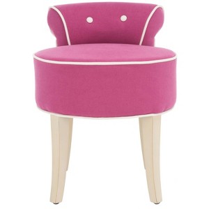 Georgia Vanity Stool - MCR4546 - Safavieh - 1 of 4