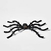 20" Plush Spider Black Halloween Decorative Prop - Hyde & EEK! Boutique™ - image 2 of 2