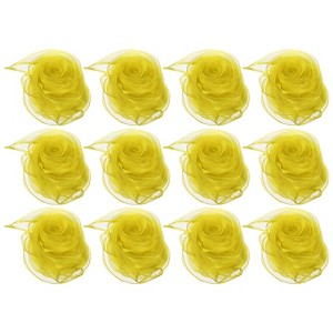 Unique Bargains Square Play Magic Music Activity Juggling Chiffon Dance Scarves 12 Pcs - 1 of 4