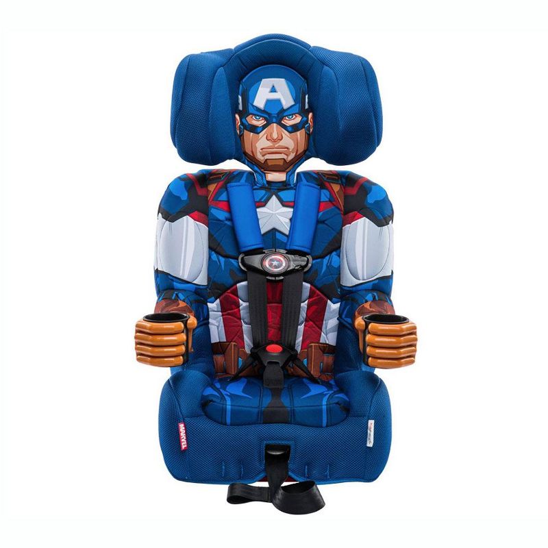 KidsEmbrace Marvel Avengers Captain America Combination Booster Seat (2 Pack), 3 of 7
