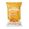 Puffworks Organic Honey Peanut Butter Puffs (6-pack of 1.2oz bags) - 2 of 4
