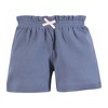 Hudson Baby Infant Girls Shorts Bottoms 4-Pack, Multi Color Tiny Rose - 4 of 4