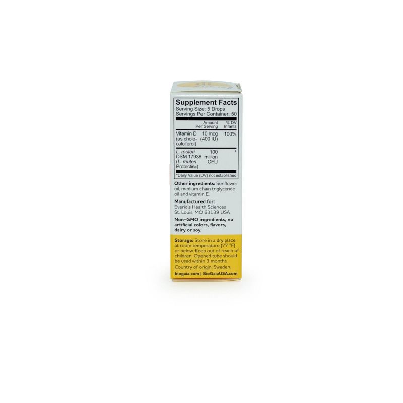 BioGaia Protectis Probiotic Baby Drops with Vitamin D3 - 0.34 fl oz, 4 of 7