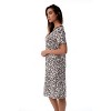 Just Love Womens Short Sleeve Nightgown  - Sleep Dress with Bow - image 2 of 3