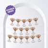 Big Dot of Happiness Espresso Martini Garland Banner, A Tini Bit Older Banner, Bachelorette Decor, 30 Ft Cord, 15 Double-Sided Coffee Martini Glasses - 2 of 4