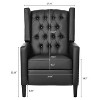 NicBex Recliner Chair Modern Recliner Sofa Chair Armchair Comfy Chair Lounge Chair for Living Room, Bedroom - 2 of 4
