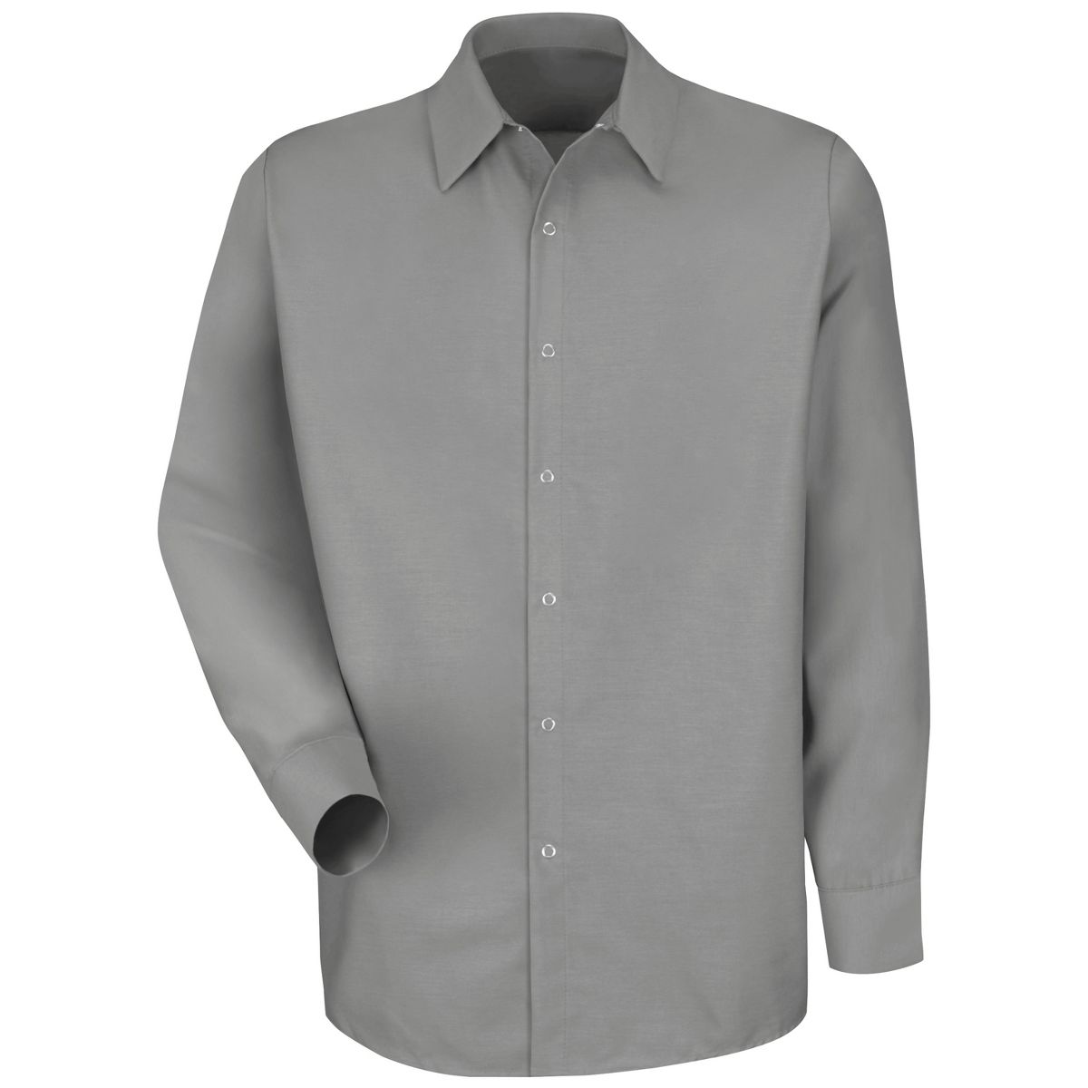 Red Kap Men's Long Sleeve Specialized Pocketless Work Shirt - thumbnail 3