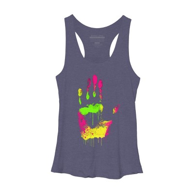 Women's Design By Humans High Five By clingcling Racerback Tank Top