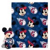 MLB Cleveland Guardians Mickey Silk Touch Throw Blanket and Hugger - 2 of 3