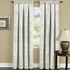 Kate Aurora 5 Pc. Damask Thermal Blackout Rod Pocket Window Curtains & Valances Set - 2 of 3