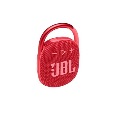 Photo 1 of JBL Clip 4 Portable Bluetooth Waterproof Speaker - Red - MISSING CHARGER CABLE 