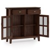 Stratford Entryway Storage Cabinet Russet Brown - WyndenHall - 2 of 4