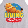 Men's - Garfield - Living The Dream Graphic Tank Top - 2 of 2