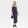Women's Lace Trim Midi Skirt - A New Day™ - 3 of 3