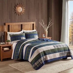 Spruce Hill Cotton Quilt Set - 1 of 4