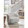 Signature Design by Ashley Wardsor 360-Degree Swivel Accent Chair in Stone Gray - 2 of 4