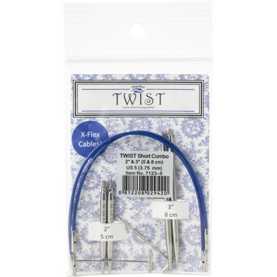 ChiaoGoo TWIST Short Combo Set 2" & 3"-Size 5/3.75mm