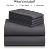 LuxClub 4-7 PC Silky Soft Cooling Deep Pocket Performance Sheet Set - 2 of 4